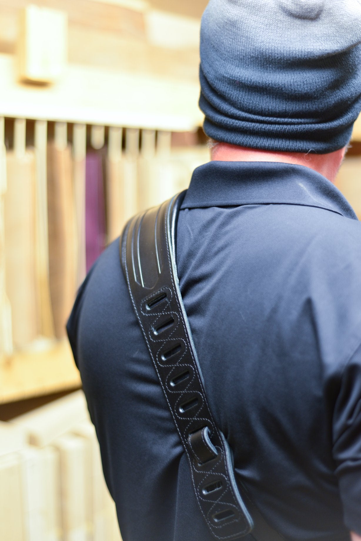 Dingwall Racing Stripe Strap - Black