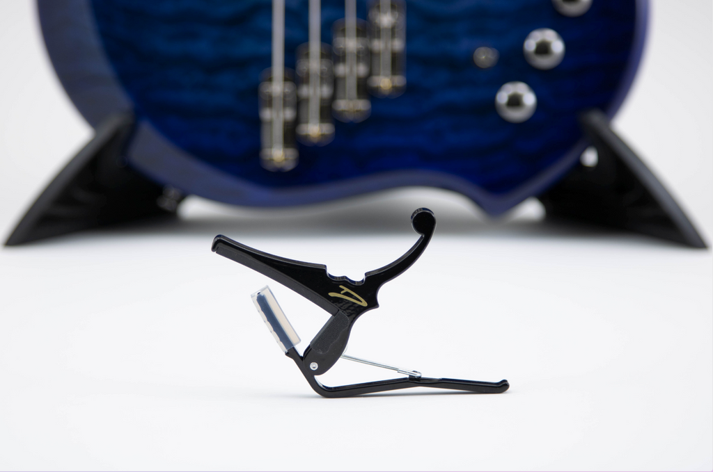 Dingwall-Kyser Capo for use with 4-string BEAD tuned basses.