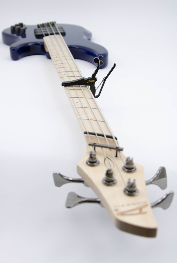 Dingwall-Kyser Capo for use with 4-string BEAD tuned basses.