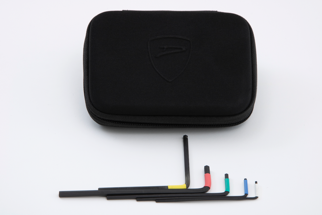 Dingwall Adjustment Wrenches with "D" Logo Case - Domestic Models